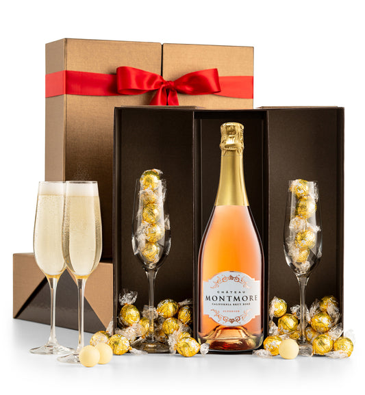 Cheers to You Champagne Gift Box with Chateau Montmore Rose