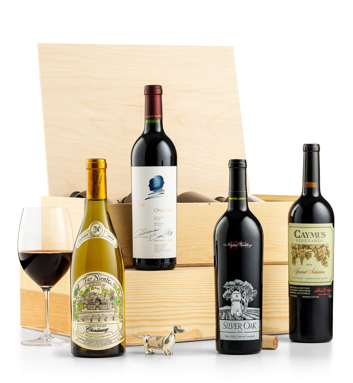 The Prestige Reserve Four Bottle Wine Crate