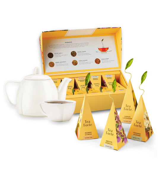 Paradis Tea Collection - with Tea Pot and Mug Set