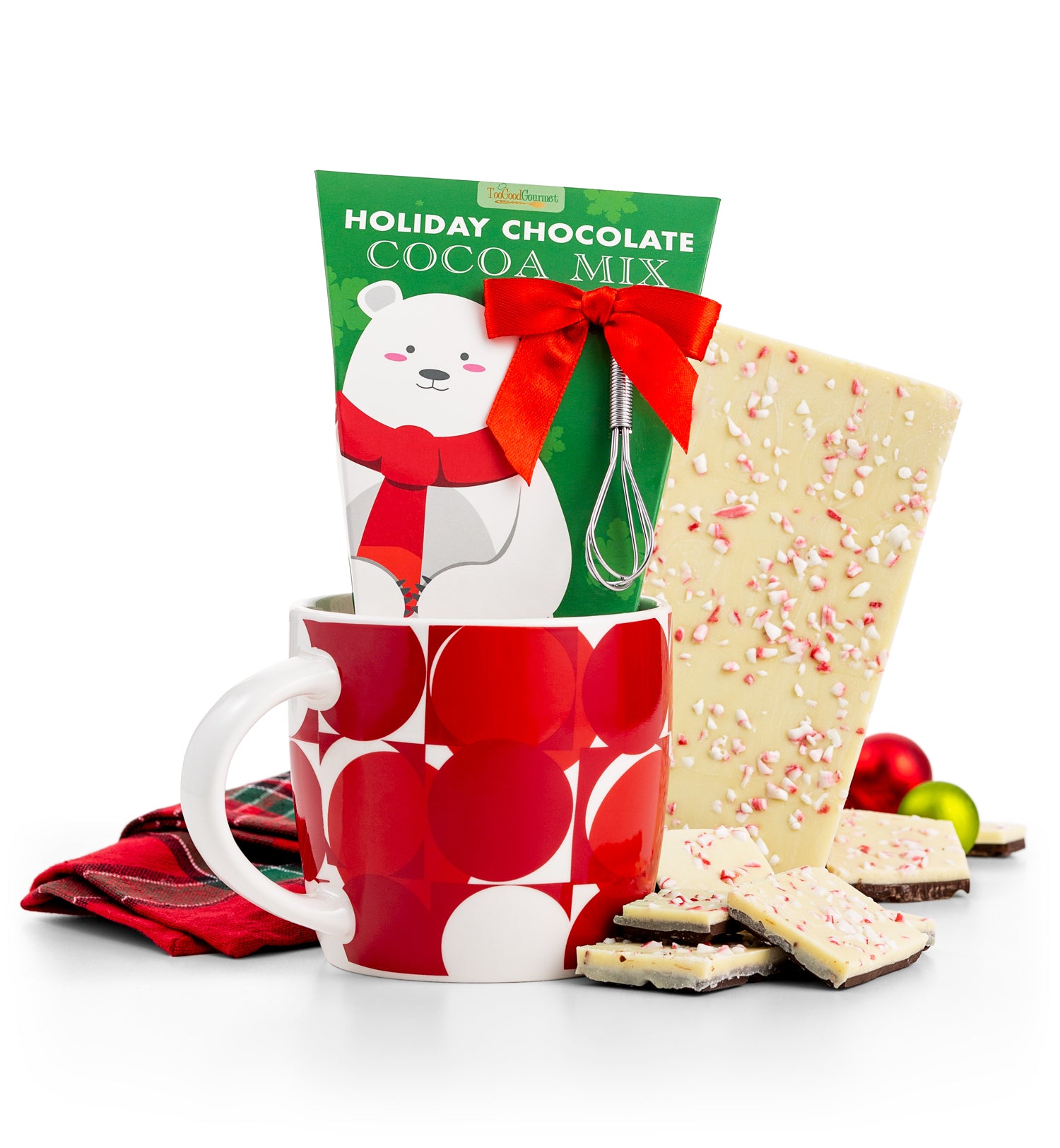 Holiday Hug in a Mug red mug