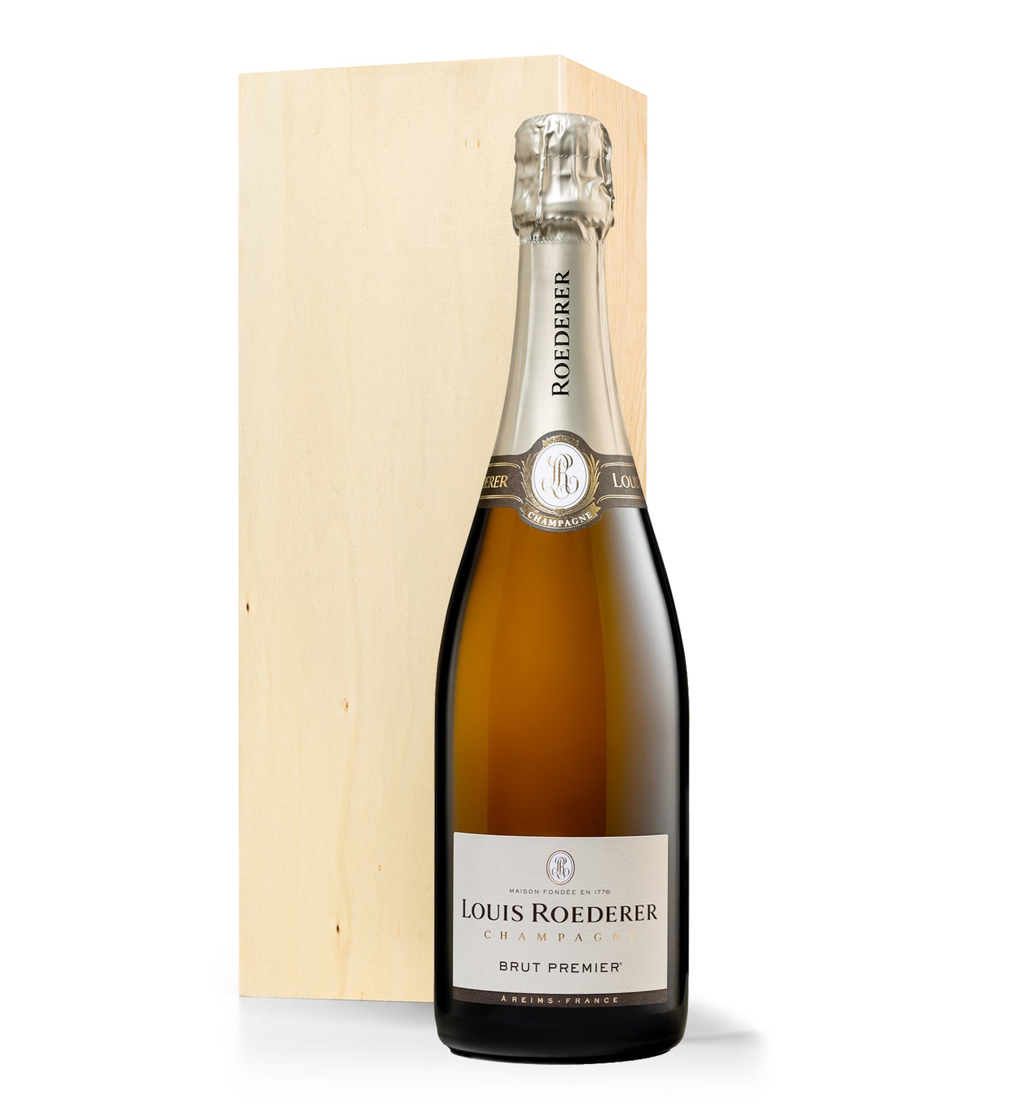Louis Roederer Brut Premier in Wooden Crate