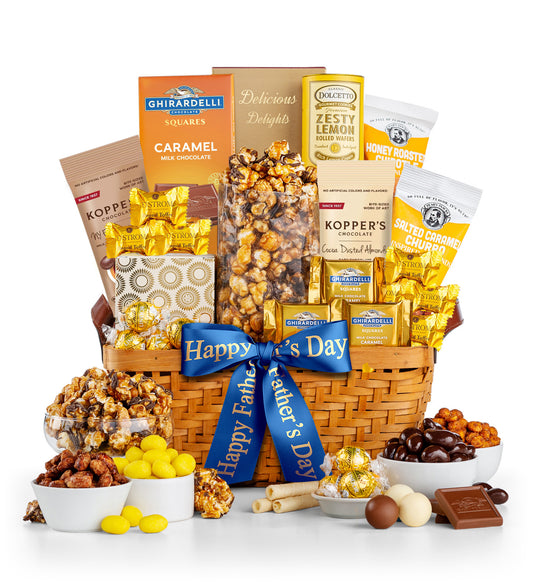 Father's Day As Good As Gold Classic Gift Basket