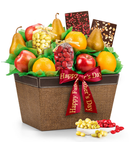 Father's Day Premium Grade Fruit and Gourmet Chocolates
