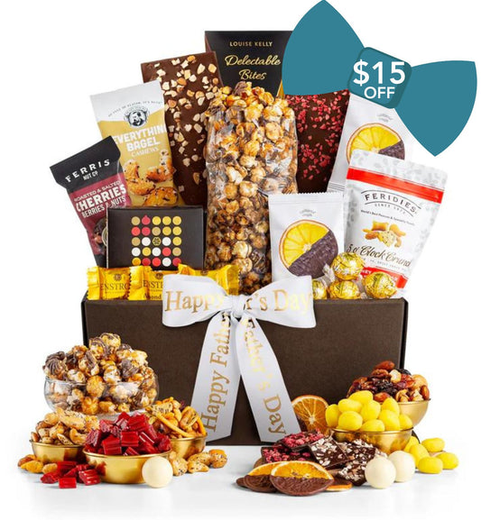 Dad's #1 Gourmet Gift Basket