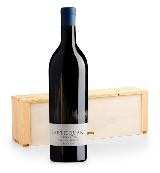 Michael David Earthquake Zinfandel Wine Crate