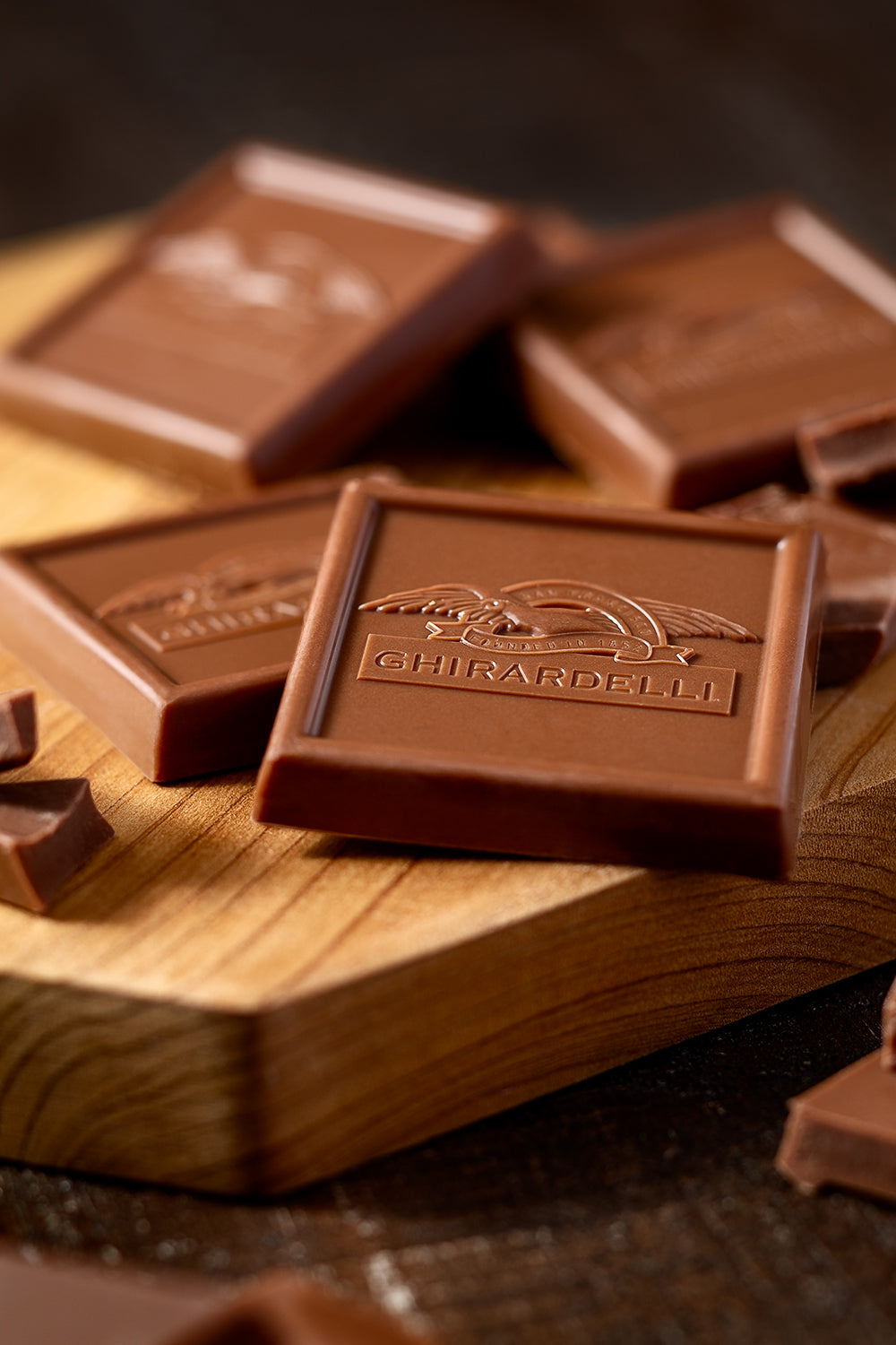 Caramel Milk Chocolate Squares Bar
