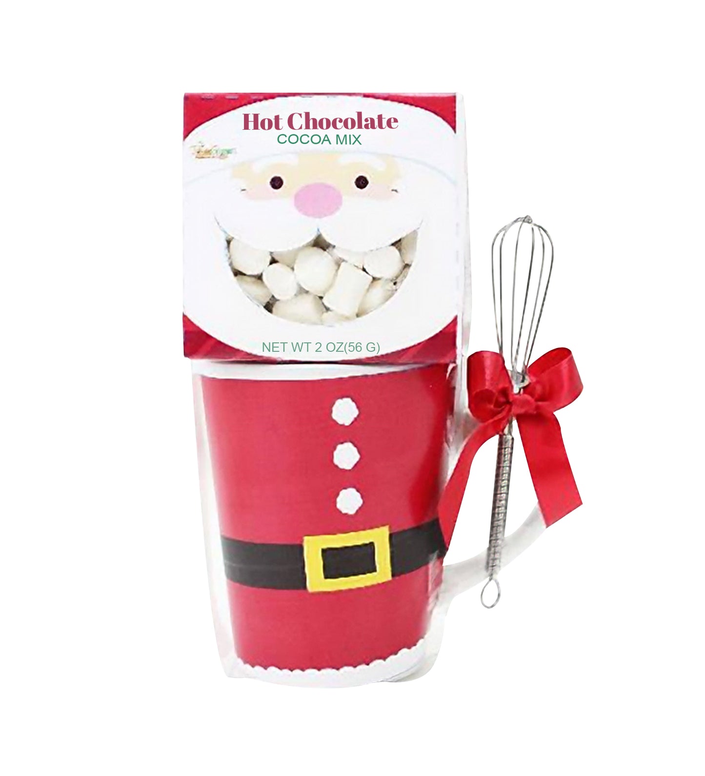 Santa Mug with Hot Chocolate
