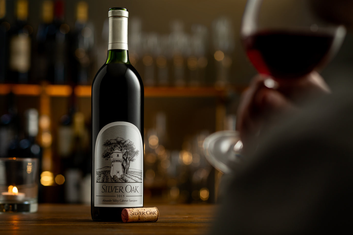 Silver Oak Alexander Valley Bottle