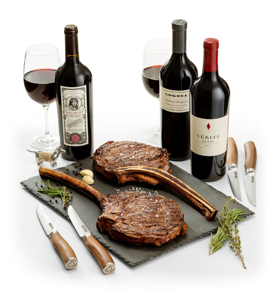 One Fine Day Gift Set, including fine wines and steaks