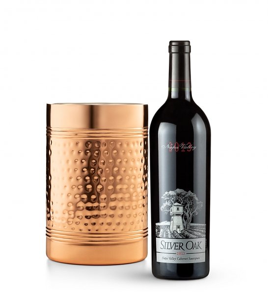 Silver Oak Napa Valley Cabernet Sauvignon with Double-Walled Wine Chiller