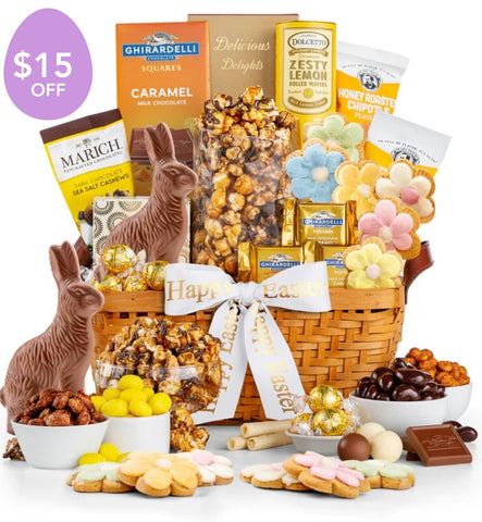 As Good as Gold Easter Treats Basket