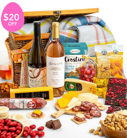 Picnic in the Park Wine Gift Basket