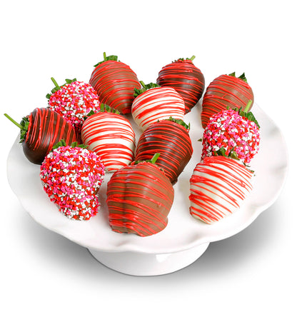 One Dozen Chocolate Dipped Strawberries