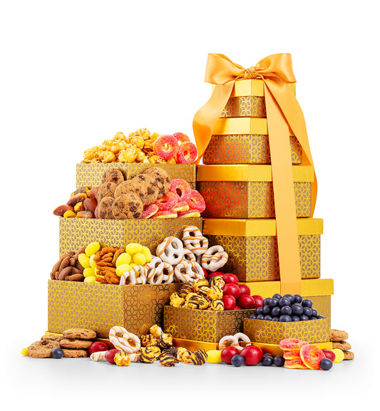 All the Best Gourmet Gift Tower