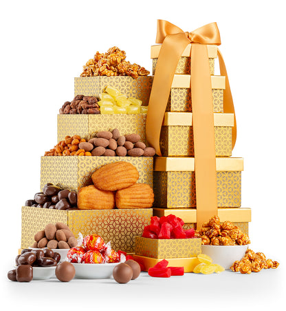 All the Best Gourmet Gift Tower