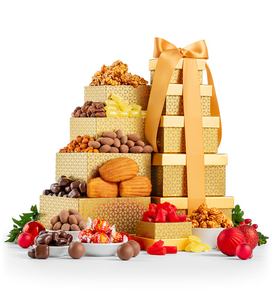 All the Best Gourmet Gift Tower