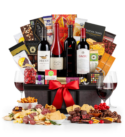 Magnificent Park Avenue Wine Basket