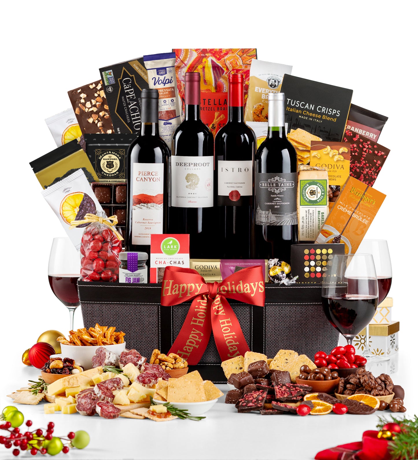 Regal Park Avenue Wine Basket