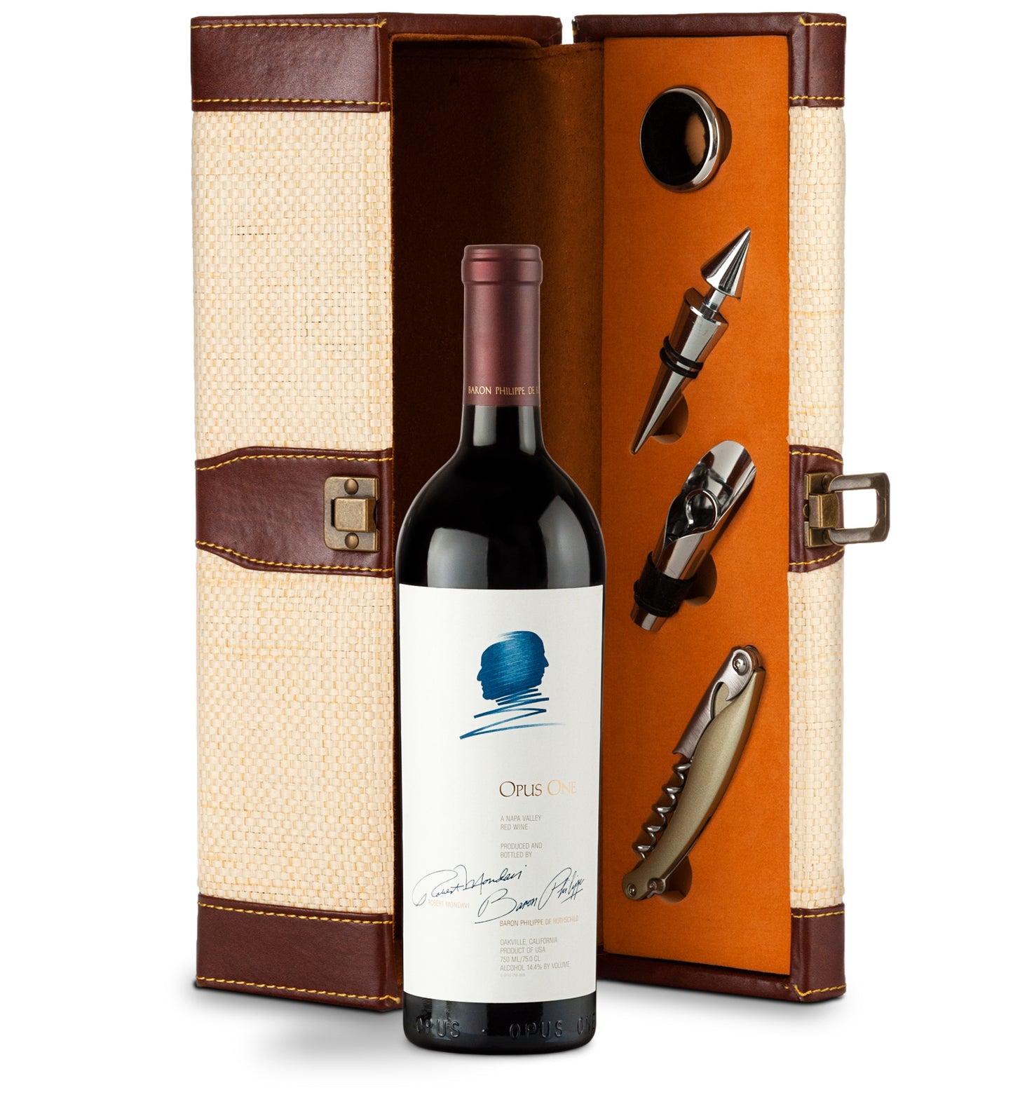 Opus One with Wine Steward Luxury Caddy