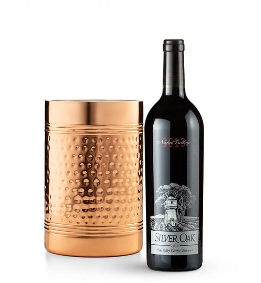 Silver Oak Napa Cabernet with Double Walled Wine Chiller Gift