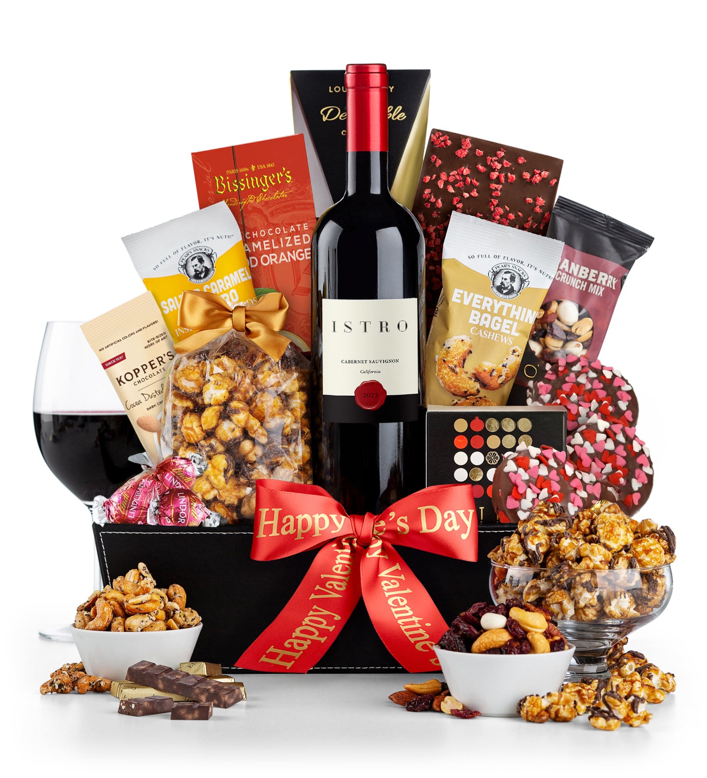 Love on 5th Avenue Classic Wine Basket