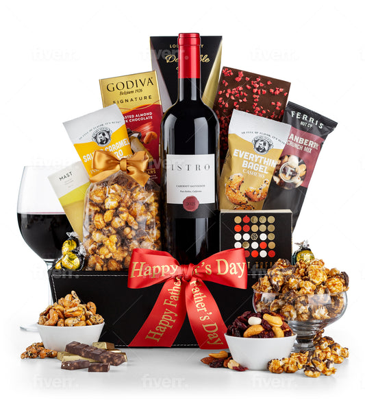 Father's Day 5th Avenue Classic Wine Basket