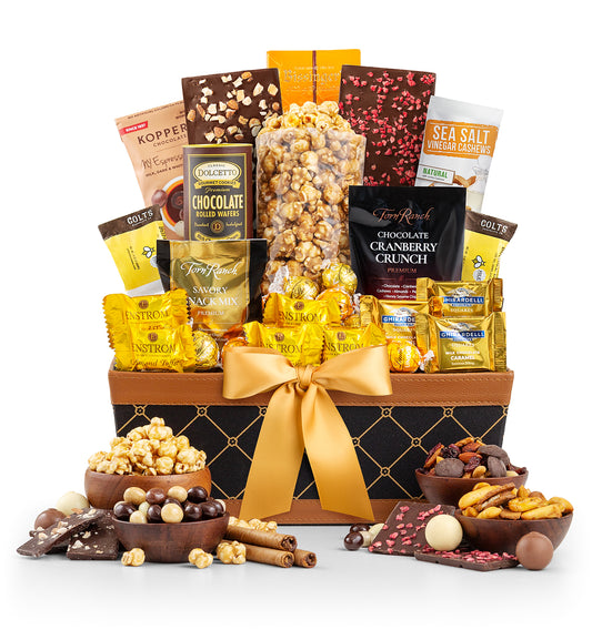 Golden Gourmet Classic Gift Basket