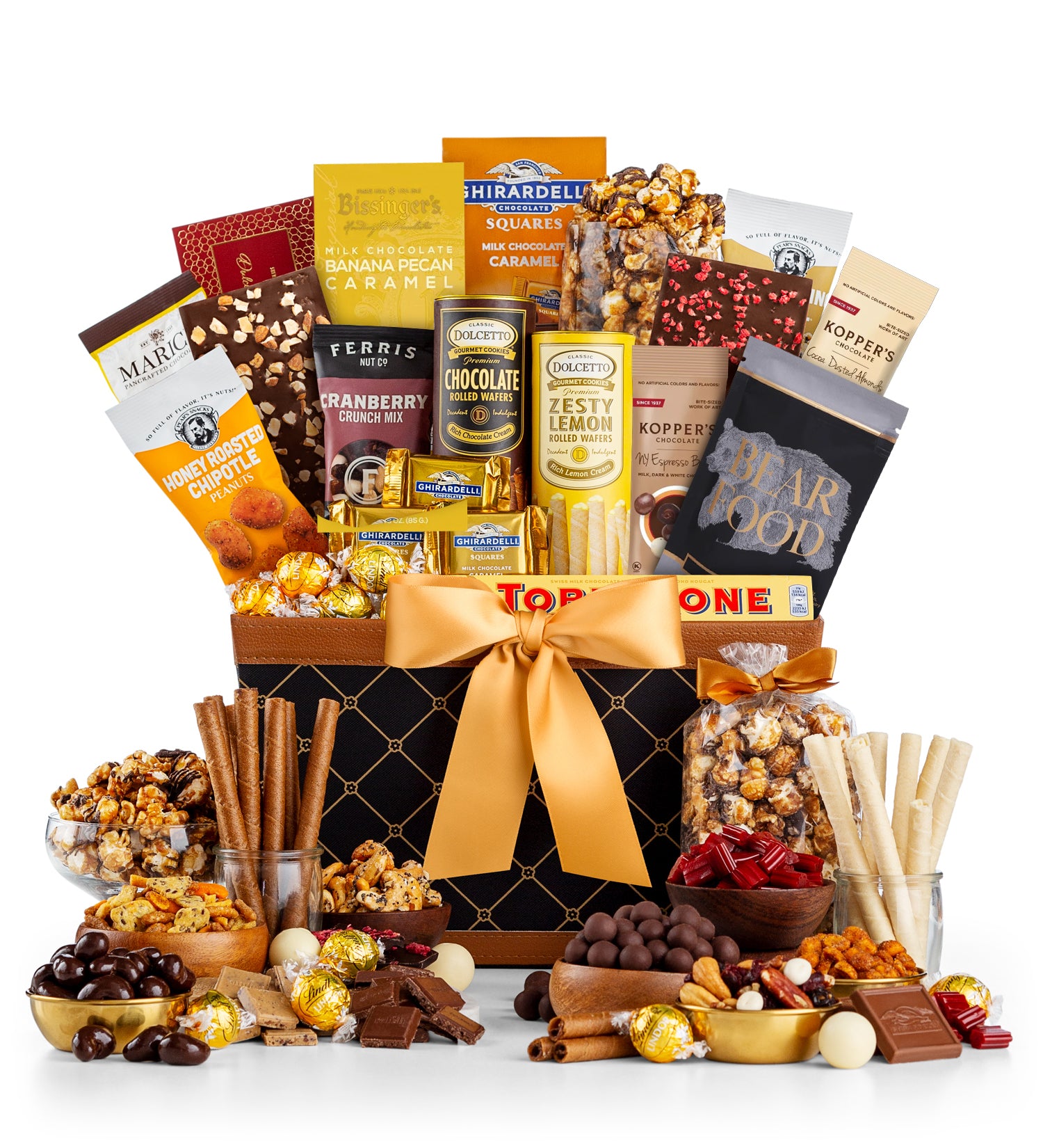 Golden Gourmet Supreme Gift Basket