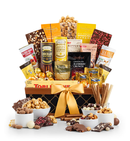 Golden Gourmet Supreme Gift Basket