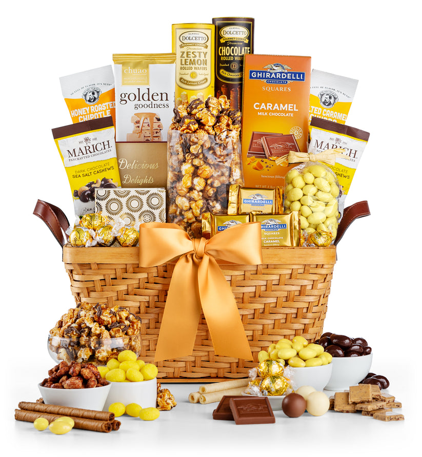 As Good As Gold Grand Gift Basket – GiftTree