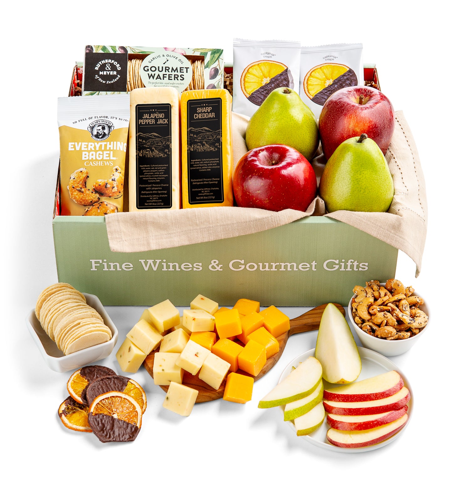 Taste of Europe Cheese Gift Crate, Cheese Appetizers