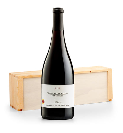 Willamette Valley Estate Pinot Noir Wine Crate