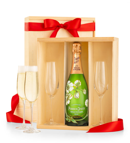 Perrier-Jouët Belle Epoque Brut Champagne Keepsake Toast Crate