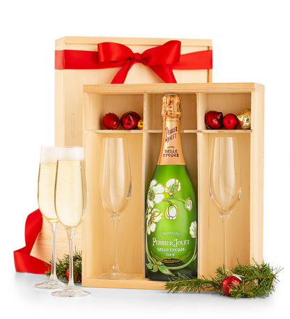 Perrier-Jouët Belle Epoque Brut Champagne Keepsake Toast Crate
