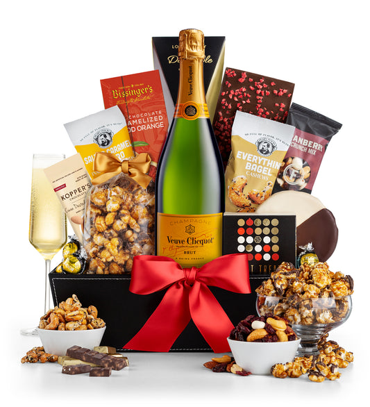 Veuve Clicquot Champagne Wishes Gift Basket