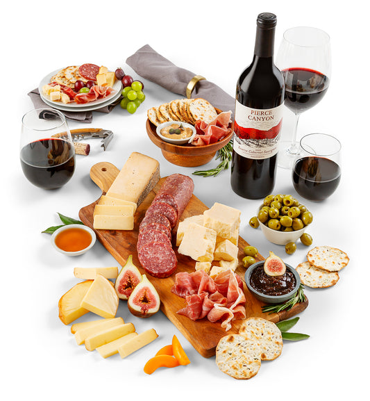 Artisan Cheese & Charcuterie Experience with Pierce Canyon Cabernet Sauvignon