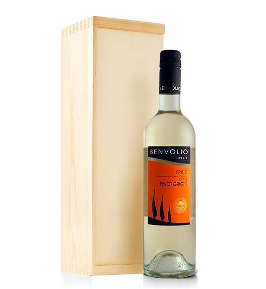Benvolio Pinot Grigio Wine Crate Gift