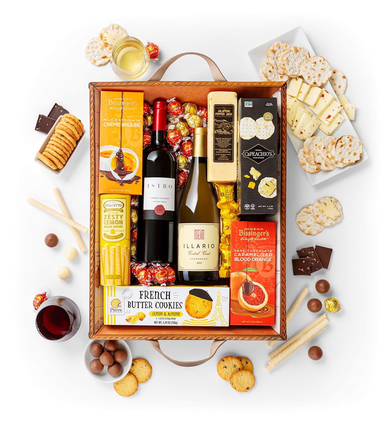 Top of the World Gift Wine Tray