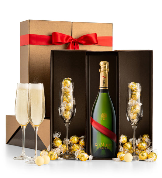 GH Mumm Grand Cordon Cheers to You Champagne Gift Box