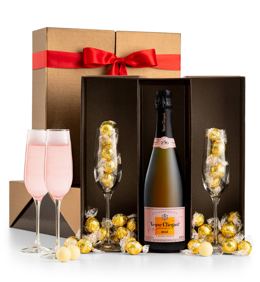 Veuve Clicquot Rosé Cheers Champagne Gift Box