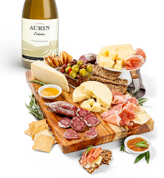 Italian Cheese & Charcuterie with Aurin Estates