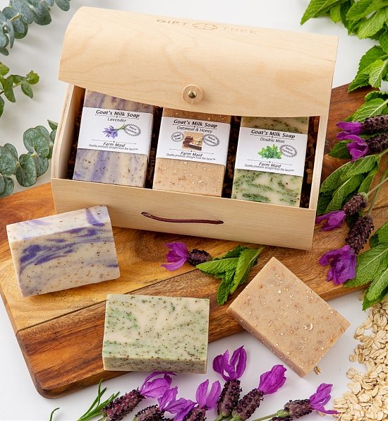 Farmer's Market Soothing Soap Trio gift set