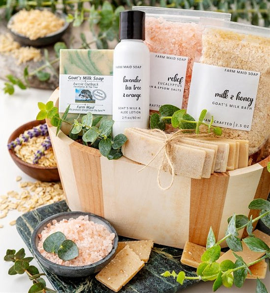 Relief Spa Day Gift Basket