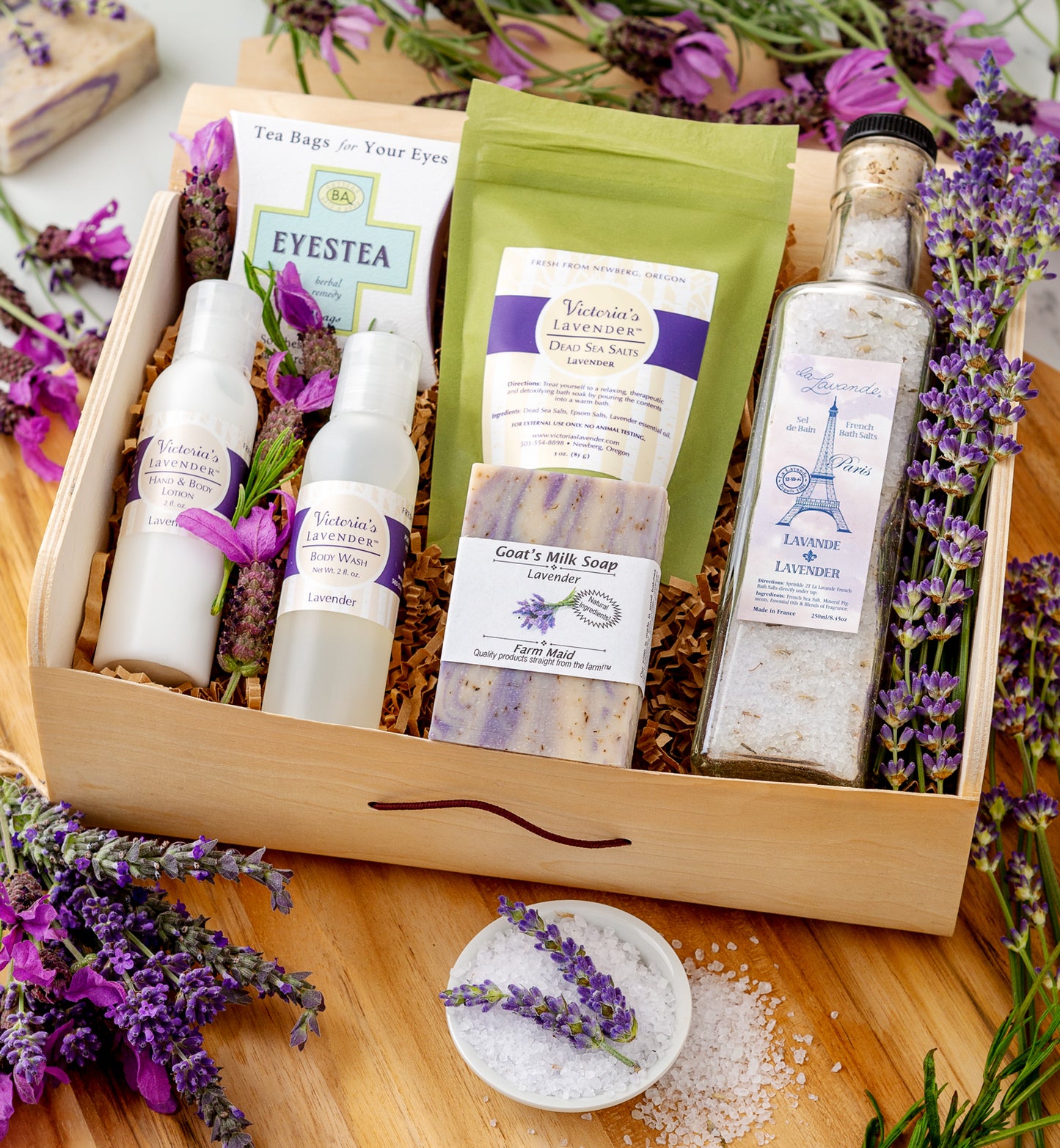 Lavender Fields Spa Gift Box