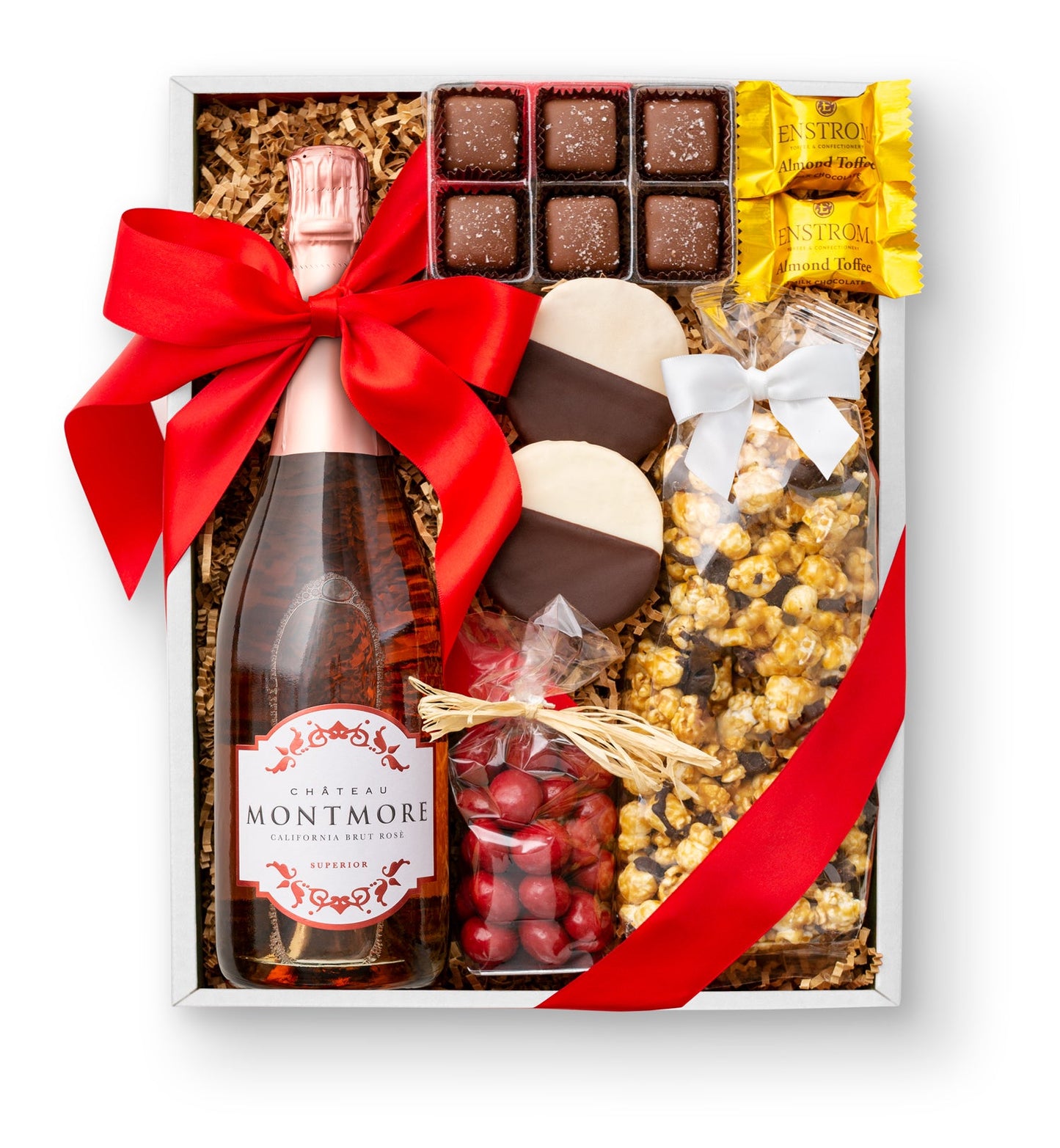 Cheers! Gift Box with Rose sparkling wine
