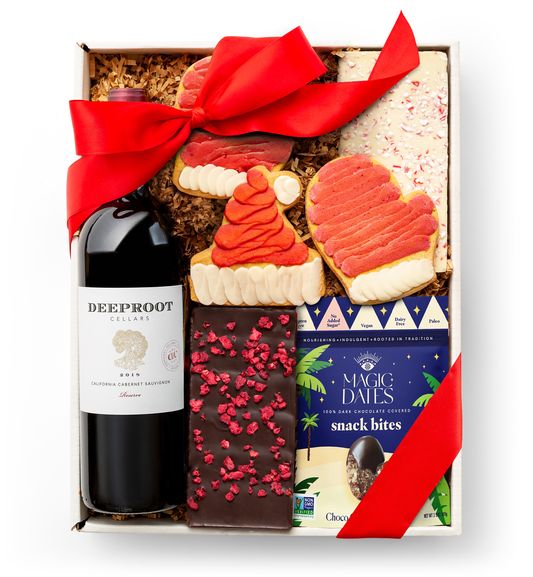 Holiday Entertainer Gift Box with DeepRoot Cabernet