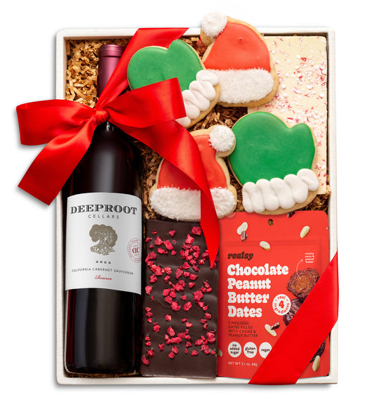 Holiday Entertainer Gift Box with DeepRoot Cabernet Sauvignon