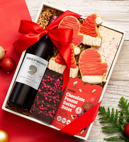 Holiday Entertainer Gift Box with DeepRoot Cabernet Sauvignon