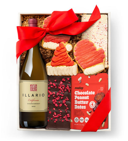 Holiday Entertainer Gift Box with Illario Chardonnay
