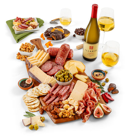 The Reserve Charcuterie Collection with Illario Chardonnay